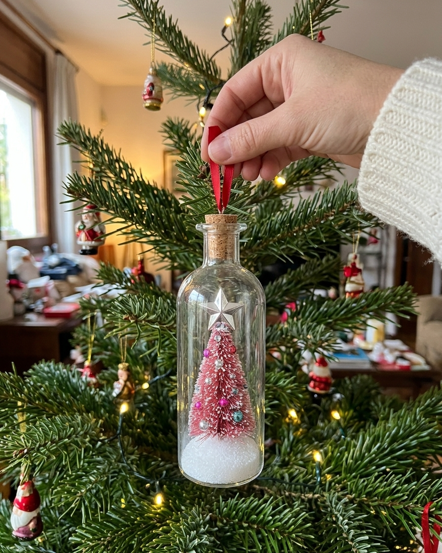 La botella que guarda su voz